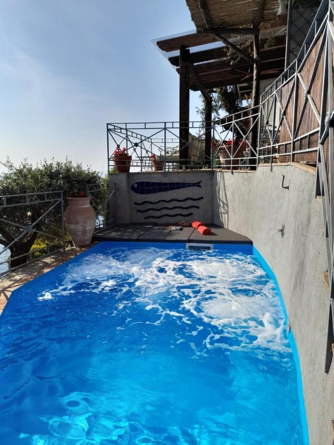 Villa Oliver - Breathtaking Small Pool 14 Sqm Hydromassage On The Rock - Amalfi Coast Zewnętrze zdjęcie